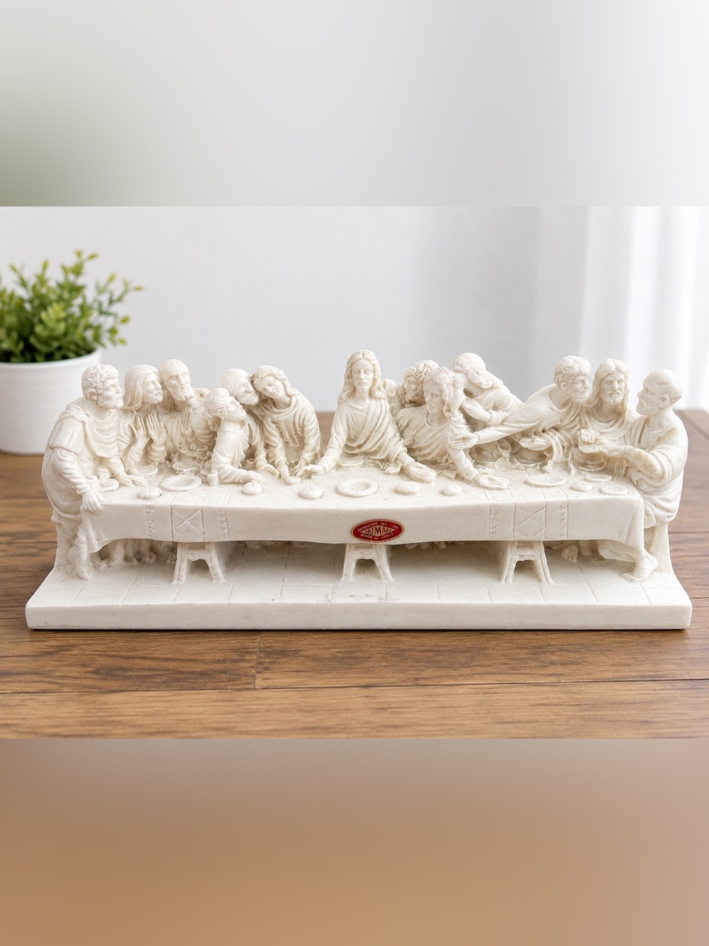 Vintage Artmark Made in Italy Last Supper Figurine Sculpture – Religious Décor - Picture 1 of 8